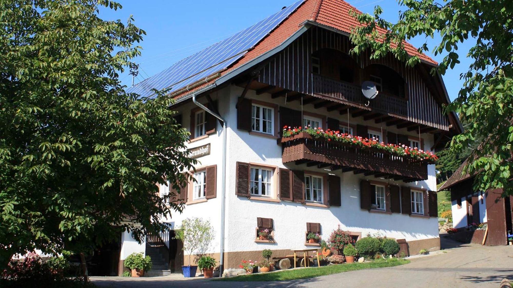 Vila Grundhof Oberprechtal Exteriér fotografie